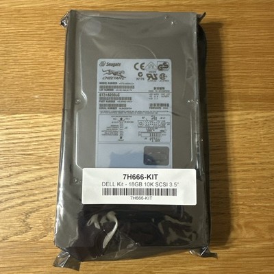 SEAGATE ST318203LC 18GB SCSI 80PIN SCA-2 HOT-SWAP SCSI LVD U160 HARD DRIVE. New