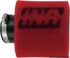 Uni Universal Clamp-On Dual Layer Pod Air Filter Angled 1-1/4" ID x 3" L USA