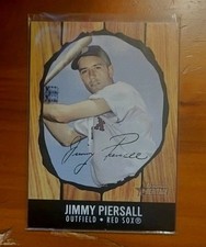 2003 Bowman Heritage #175  Jimmy Piersall, Red Sox-Facsimile Signature -Knothole