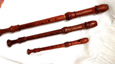 Moeck Tenor, Alt und Sopranflöte in Bubinga