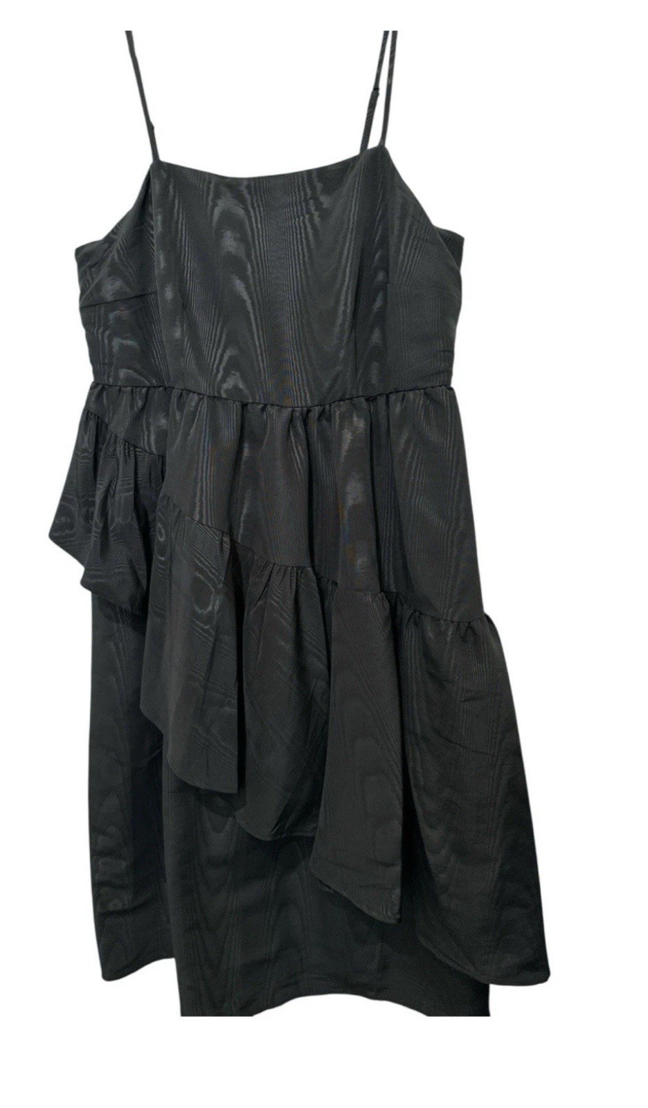 Kate Spade X Target Black Tiered Ruffle Midi Tank Dress Size L- NWT thumbnail 5