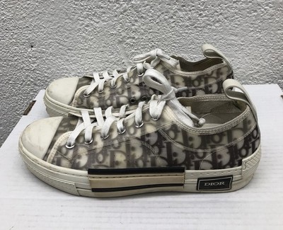 Dior Homme oblique Monogram Low Top B23 Sneakers Italy Size 40 EU 7 US H122