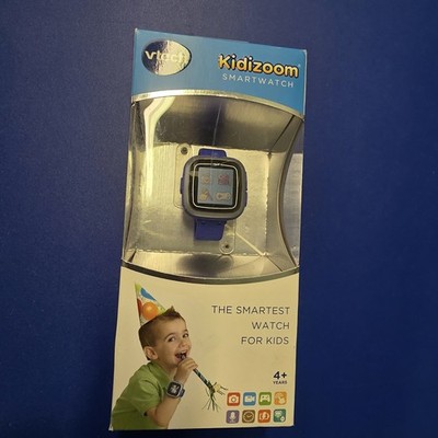 Vtech Kidizoom SmartWatch Smart Watch Blue For Kids Model 80-155700 NEW