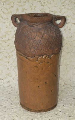 Ginny Adelsheim Studio Art Pottery Ceramic Vase Primitive Newberg Oregon Winery