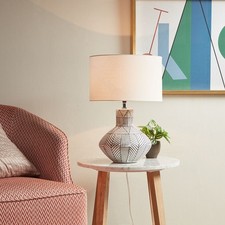 Bedroom Boho Ceramic Table Lamp For Living Room