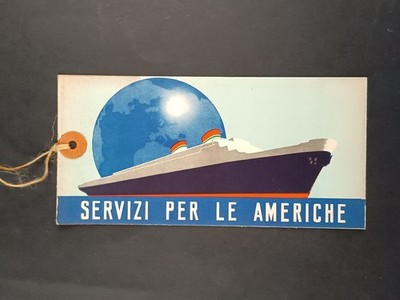 Original Luggage Tag Services for the Americas - Ship and Globe