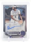 SEBASTIAN WILKINS 2025-26 BOWMAN CHROME 1ST ROOKIE AUTO DUKE Q3562