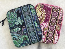 2 Vera Bradley Tablet E-Reader Sleeves/ Cases Blue Rhapsody  Very Berry