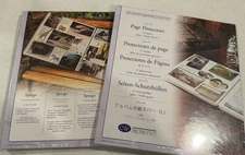 CREATIVE MEMORIES Old style 12 x 12 PAGE PROTECTORS & SPARGO PAGES, FREE SHIP!