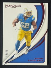 2024 Panini Immaculate Collection Red #16 Khalil Mack /65 YT92