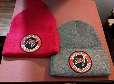 Tampa Bay Buccaneers Custom 2 Piece Winter Beanie Hat Set