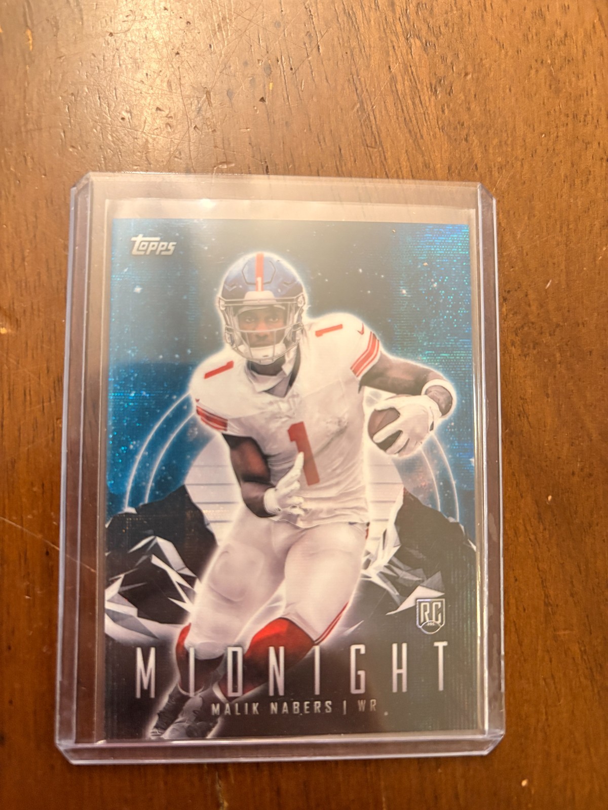 2024 Topps Midnight - Malik Nabers #72 New York Giants (RC)