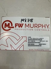 FW Murphy LR589 Oil Level Regulator F/Lubricator