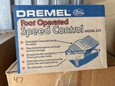 Dremel Foot Operated Speed Control Pedal Model 217 Testowane Działa NOS