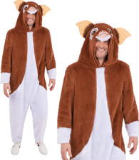 Deluxe Gremlins Gizmo Costume Adults Horror Mens Fancy Dress Outfit M L