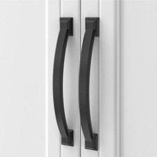10 Pack 5" 128Mm Matte Black Kitchen Cabinet Handles