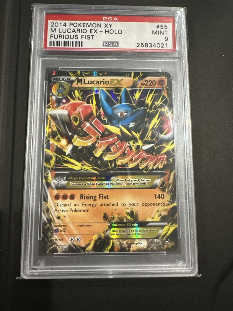 M Lucario EX 55/111 XY - Furious Fists Holo for sale online | eBay