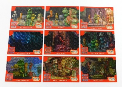 2005 Inkworks Robots the Movie Rusties to the Rescue Chase Card Set (RR1-RR9)