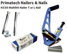 Primatech H330 Multihit Nailer & Nails