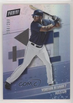 2019 Panini National Convention Rookies 58/299 Yordan Alvarez #YA 01c8
