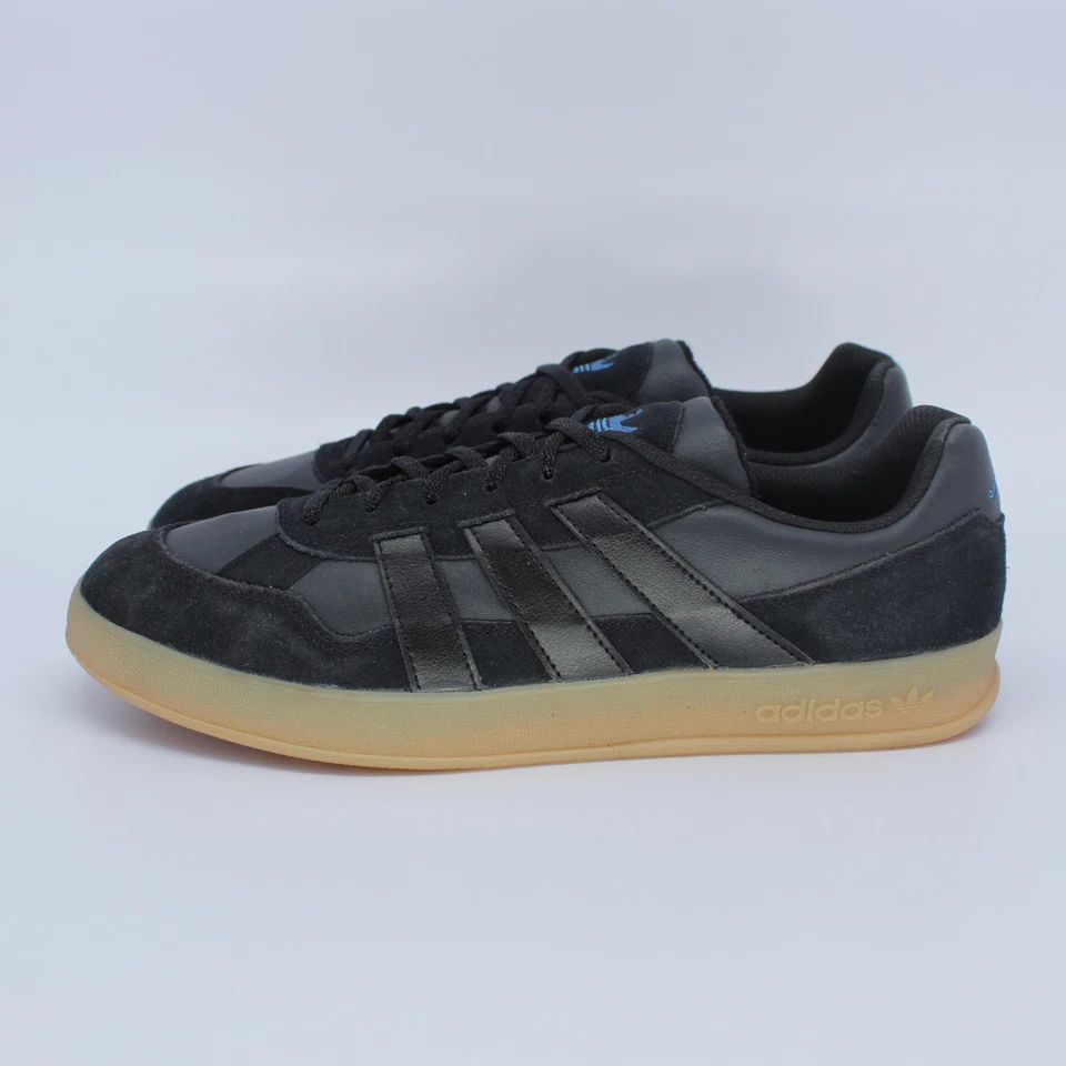 ADIDAS ALOHA SUPER SHOE US 9,5 EUR 41 1/3 CORE BLACK CARBON BLUEBIRD - Bild 3 von 4