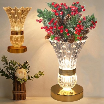Tischleuchte, Nachttischlampe, Kabellos Tischleuchte, Dekorative Lamp für Tisch