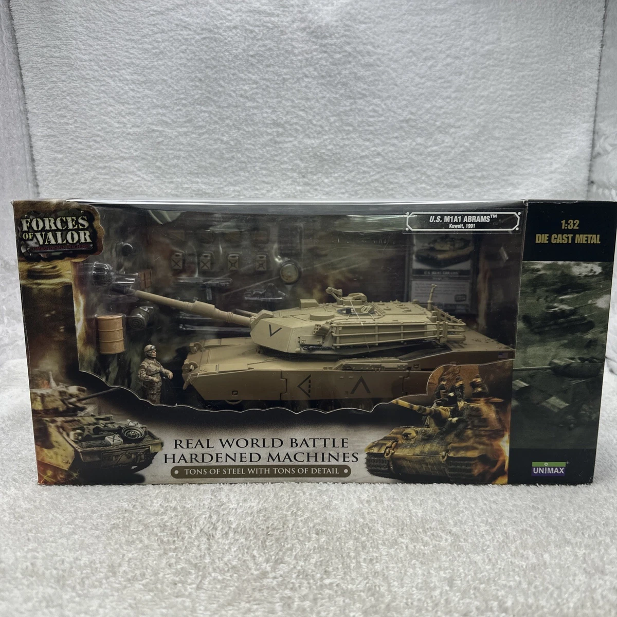 Forces of Valor Diecast Tanks & Military Vehicles 1:32 1991