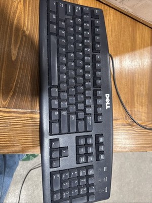 Dell PS2 Wired Standard Keyboard Model SK-8110 Black