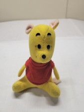 Vintage Winnie The Pooh Sears Walt Disney Plush Small Stuffed Bear 6 Inch