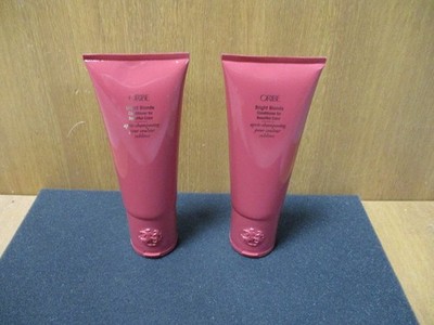 ORIBE 2PC BRIGHT BLONDE CONDITIONER FOR BEAUTIFUL COLOR 200mL / 6.8 FL oz, NEW