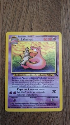 Pokemon Sammelkarte Lahmus Basis Serie - Fossil Erweiterung 43/62