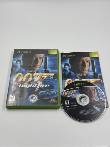 007: NightFire (Microsoft Xbox, 2002). Complete. Tested Read