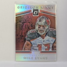 2017 Donruss Optic #22 Mike Evans Gridiron Kings Prizm Holo Tampa Bay Buccaneers