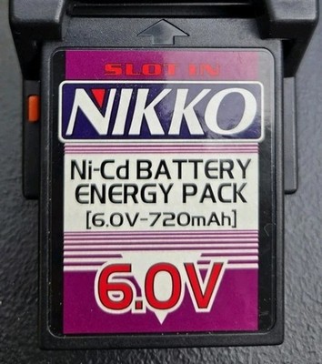 New Custom Nikko to Tyco 6V Modded Battery - Runs Old Tyco 6V Jet Turbo R/Cs!!!!