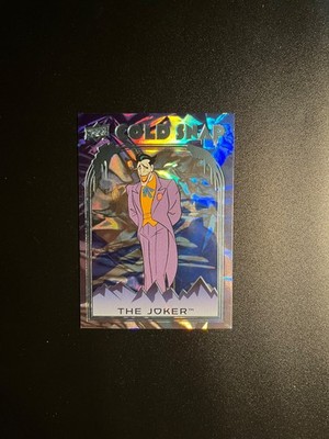 THE JOKER 2025 Upper Deck Batman Animated Series Cold Snap card SSP #CS-14
