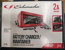 Schumacher Fully Automatic Car Battery Charger Maintainer 2 Amp 6v And 12v