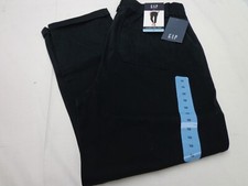 Gap Ladies Classic Twill Pant Size 10 True Black