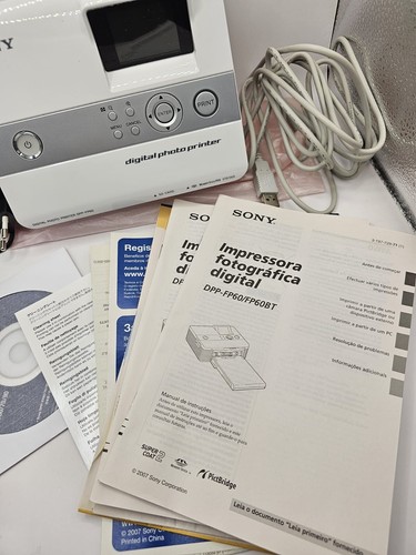 Sony Digital Photo Printer DPP-FP60 Stampante fotografica digitale boxed - Afbeelding 10 van 14
