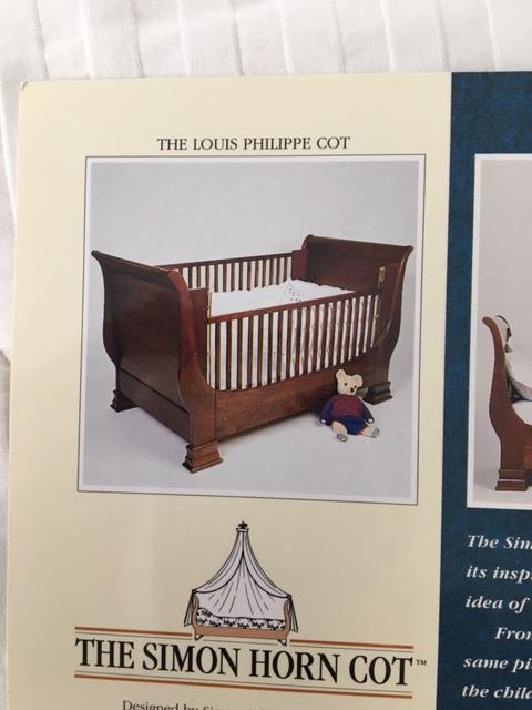 simon horn cot bed