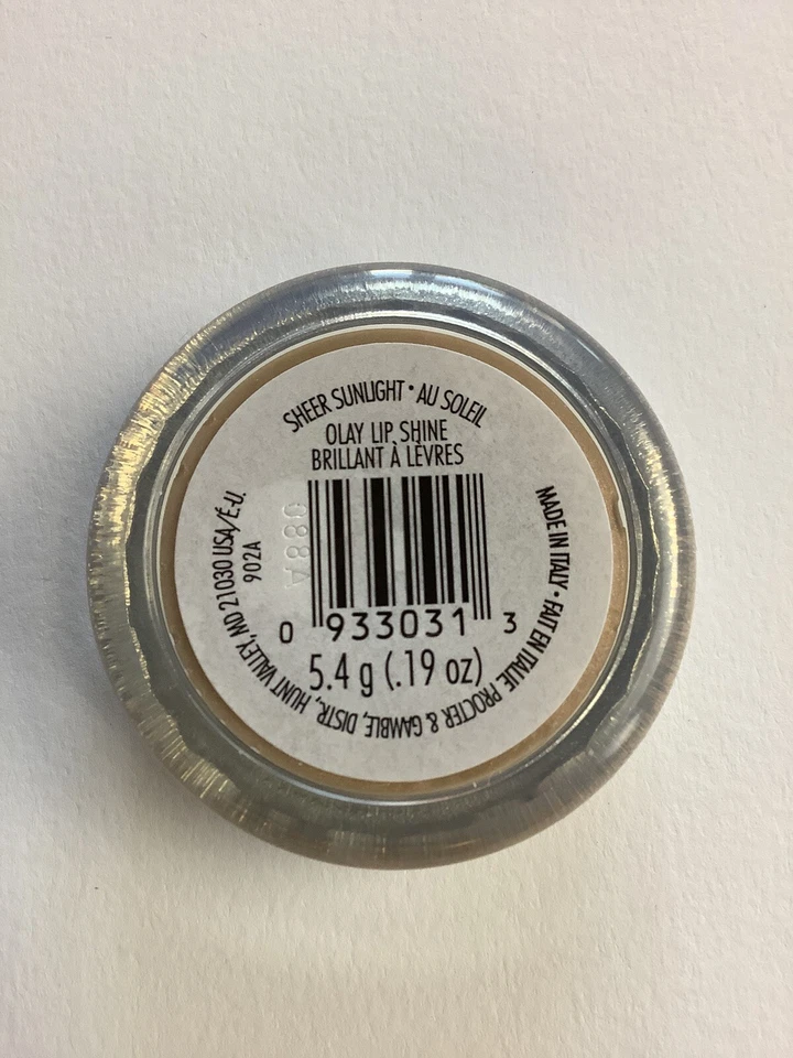 Nuevo OIL OF OLAY Brillo Desgaste Brillos Labiales "Luz Solar Transparente" Nutritivo Desnudo Honeypot Foto 3 de 3