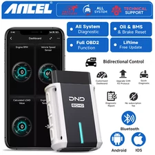 DND ECHO Bidirectional OBD2 Scanner All System Diagnostic Tool ABS SRS Oil BMS