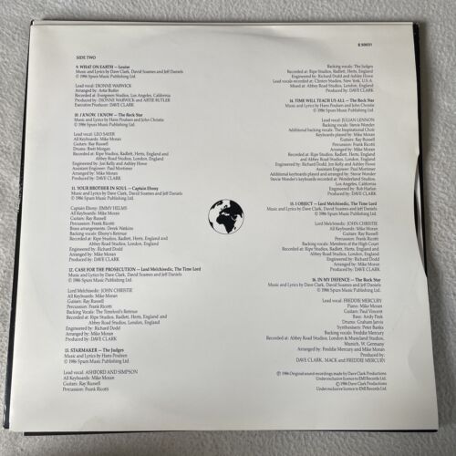 Dave Clark - Time (The Album) Vinyl 2 LP Record (UK 1986, EMI AMPM1) 2LP - Picture 11 of 17