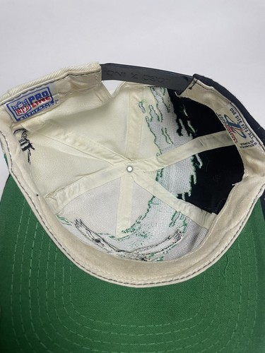 Vintage 1990’s Philadelphia Eagles Logo Athletic Splash Snapback Hat Pro Line - Picture 6 of 6