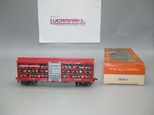 Lionel HO 0834-1 amerikanischer Viehwagen (0834) #d546 | Zustand: Gebraucht