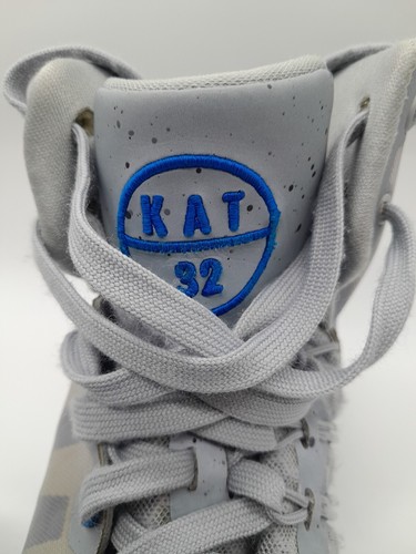 Nike Mens Zoom Hyperdunk 2016 Basketball Shoes #32 KAT Gray/Blue S 10.5 RARE Mag - Picture 10 of 10