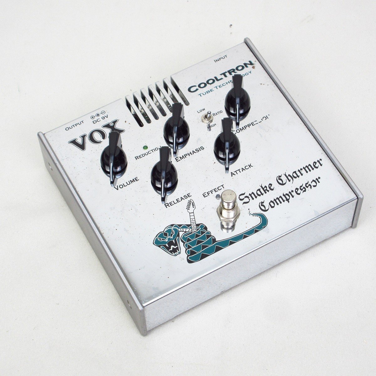 ギター VOX Snake Charmer Compressor Vox Cooltron Snake Charmer Compressor Review