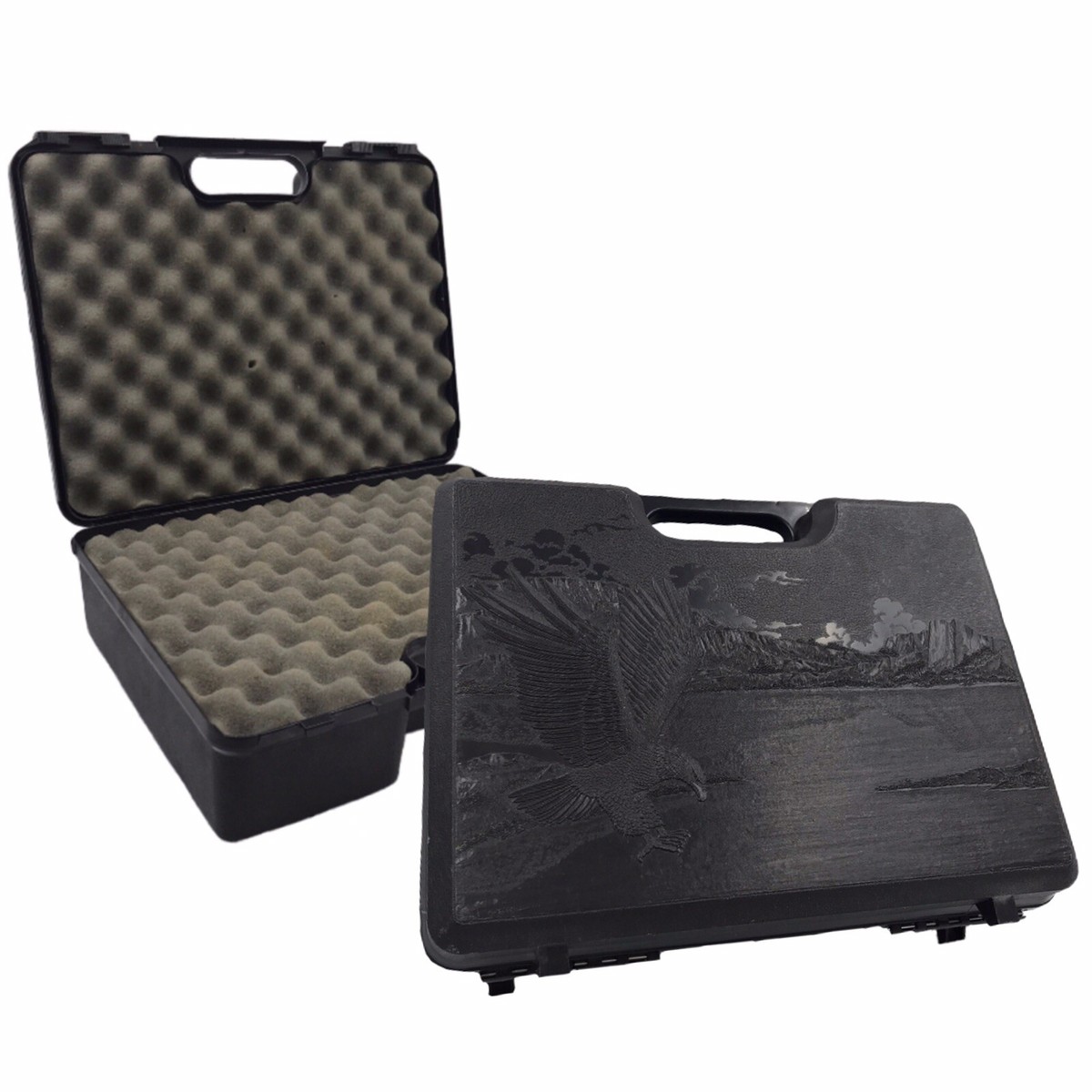 Doskocil Gun Guard Pistol Accessory Case Textured Eagle Mold Glass