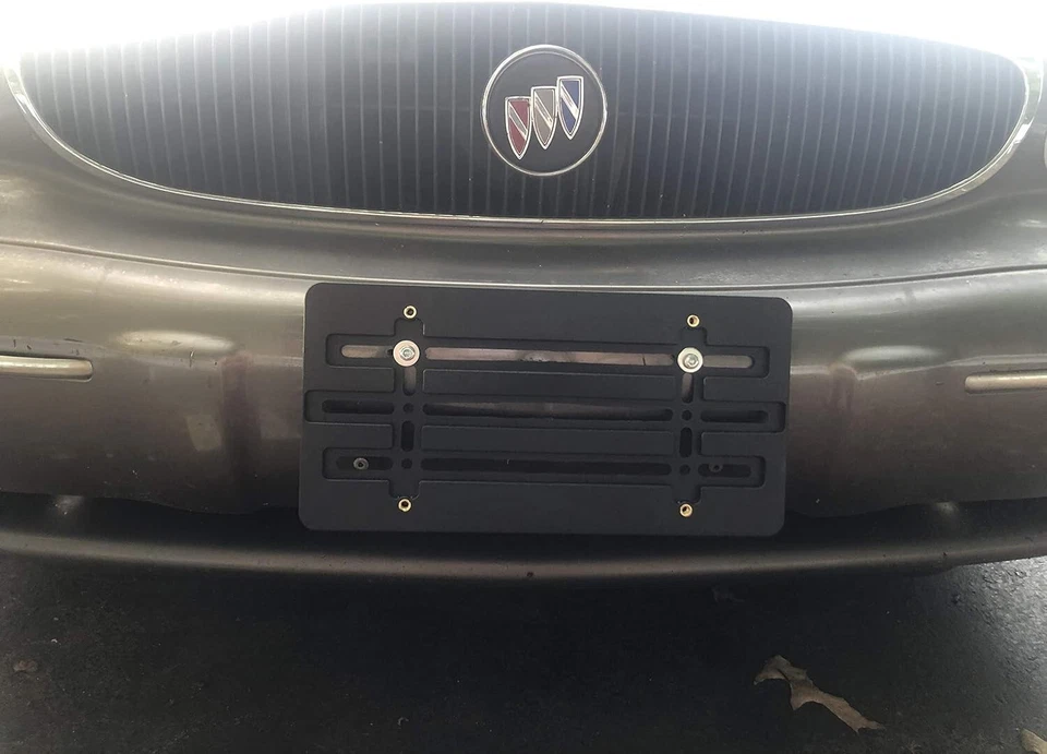 Soporte de placa de matrícula adaptador de reubicador de montaje kit de parachoques soporte para Buick Foto 2 de 4