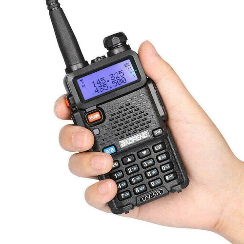 2X Baofeng UV-5R Funkgeräte Walkie Talkie Sprechfunkgeräte Handfunkgerät Set - Zdjęcie 11 z 12