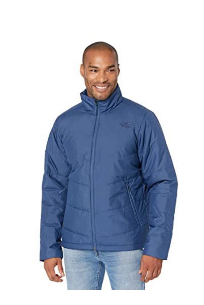 NWT The North Face Men's Junction Insulated Jacket Clear Shady Blue Size S